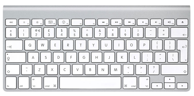 mac keyboard layout for windows